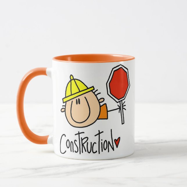 Mug Travailleur du bâtiment (Gauche)