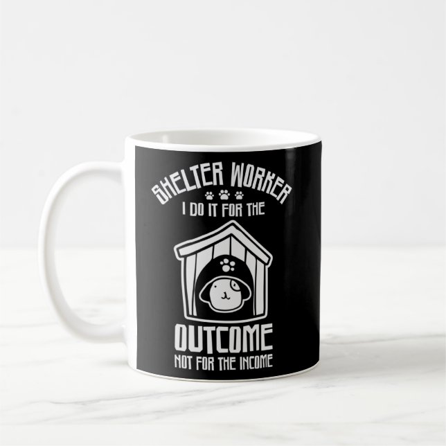 Mug Travailleur du logement Je fais ça Droits des anim (Gauche)