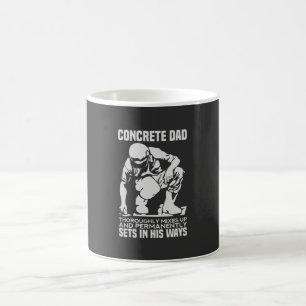 Mug Travailleur en béton - papa en béton