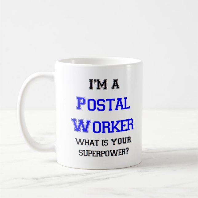Mug travailleur postal (Gauche)