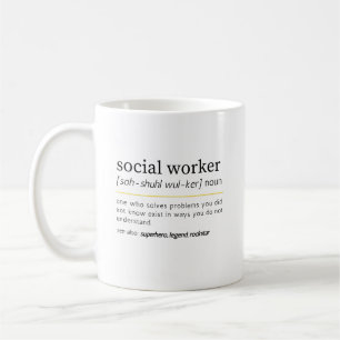 Mug Travailleur social nom