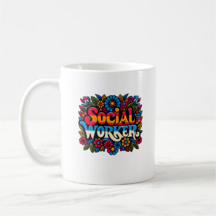 Mug Travailleurs sociaux Maîtres cadeaux MSW
