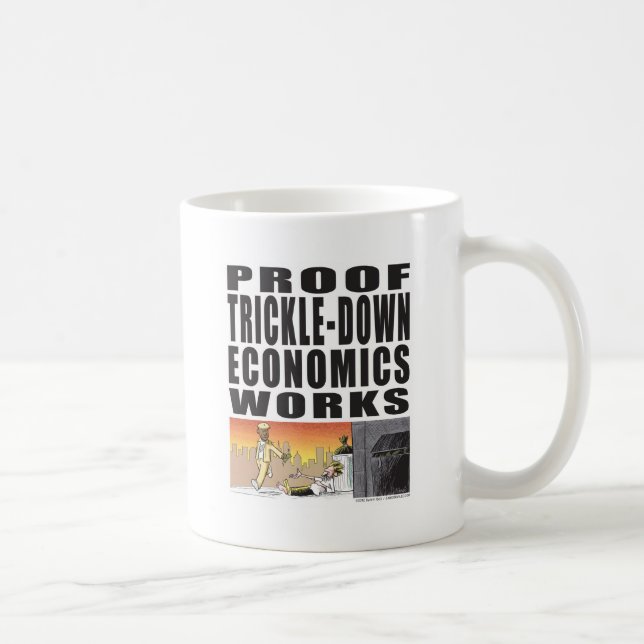 Mug Travaux de diffusion d'économie de preuve (Droite)