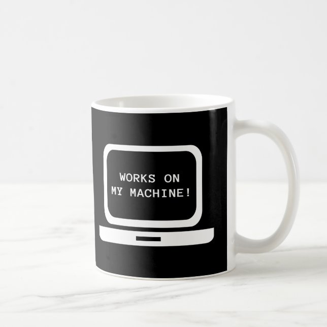 Mug Travaux sur ma machine (Droite)