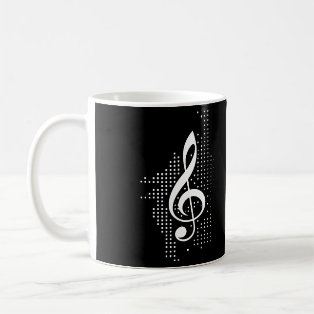 Mug Treble Clef Music (Gauche)