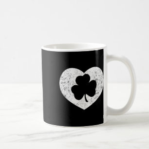 Mug Trèfle de coeur Saint-Patrick Hommes Femmes Saint-