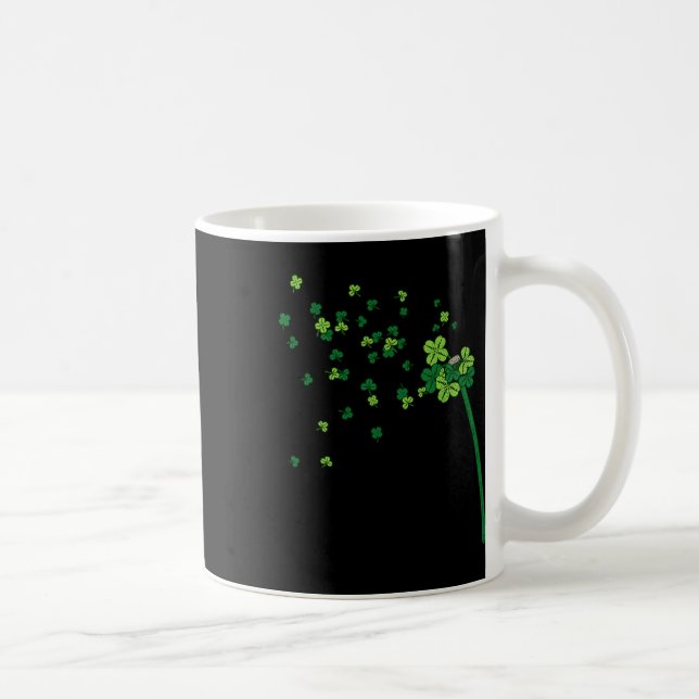 Mug Trèfle de pissenlit Shamrock Feuille St. Patrick I (Droite)
