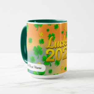 Mug Trèfle Vert Chanceux