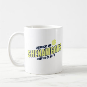 Mug Trèfles et Shenanigans la Saint-Patrick