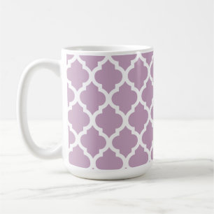 Mug Trellis Marocain En Tile Rose Mauve