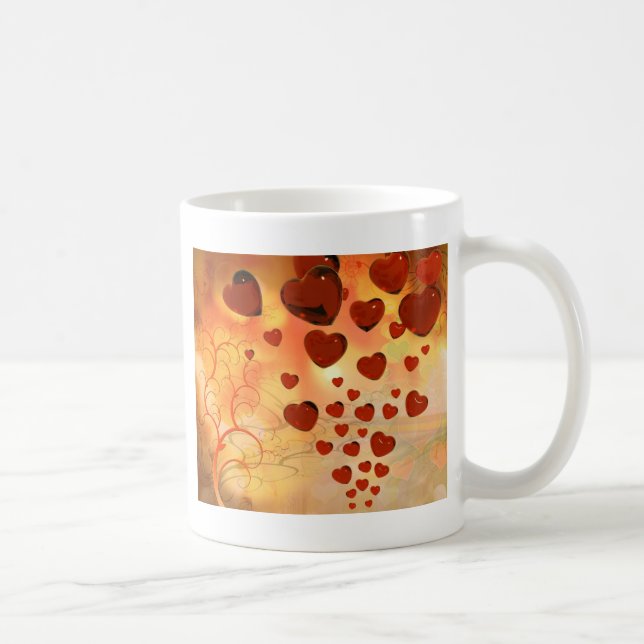 Mug Trending love coeurs, accessoires. Saint Valentin (Droite)