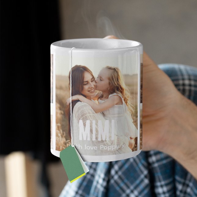 Mug Trendy 5 Photo Collage Mimi (Créateur téléchargé)