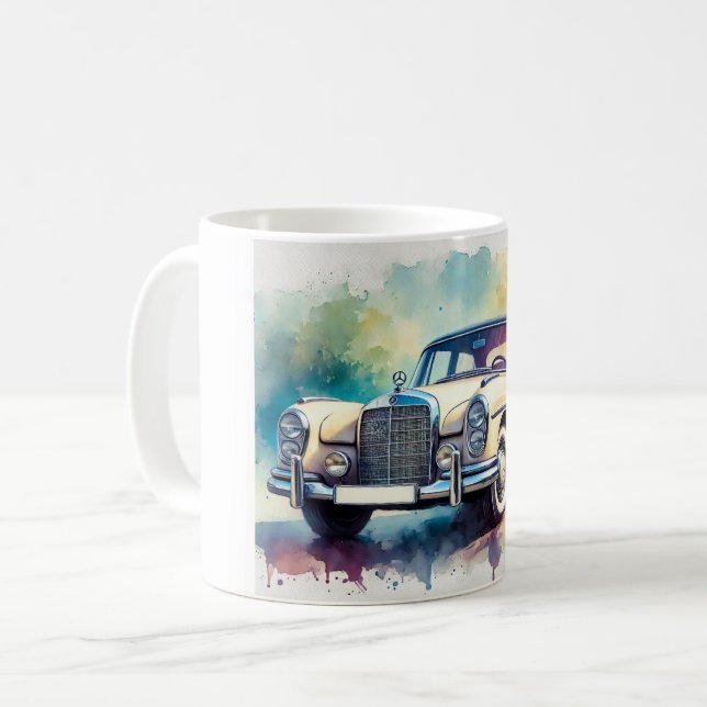 Mug Trendy mok, sac, coiffure (Devant gauche)