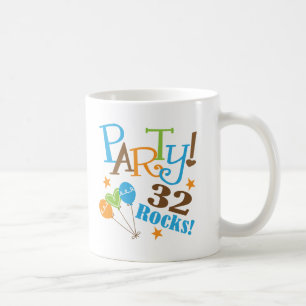 Mug trente-deuxième Idées de cadeau d'anniversaire