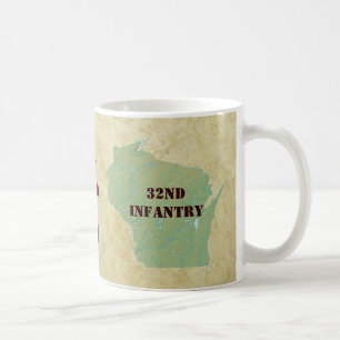 Mug trente-deuxième Militaires rouges de brigade de