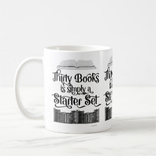 Mug Trente Lecteurs De Livres Conception D'Accolade