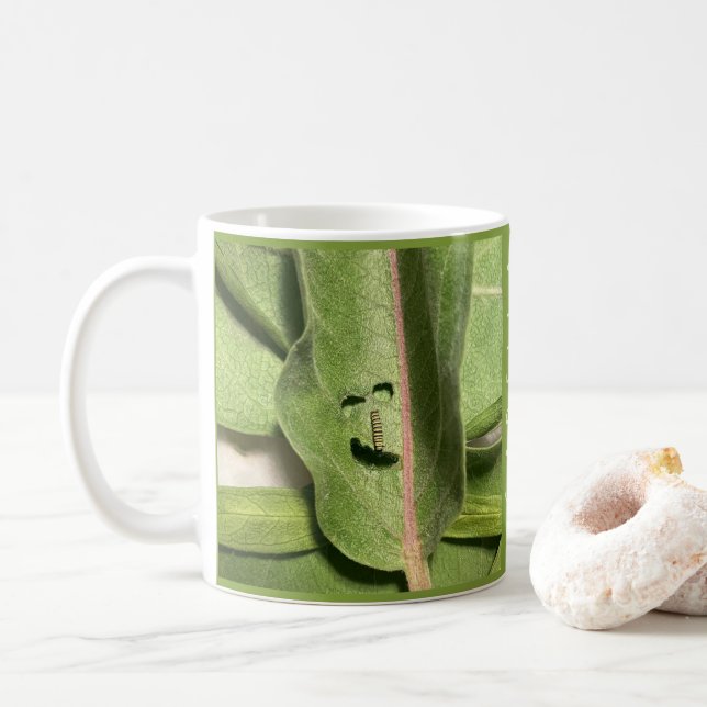 Mug Très drôle Monarque Caterpillar (Avec donut)