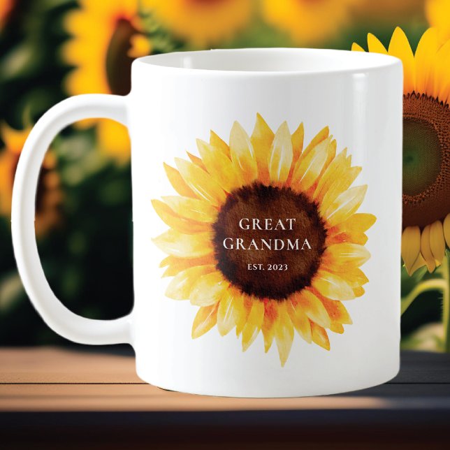 Mug Très Grande Mère Tournesol (Créateur téléchargé)