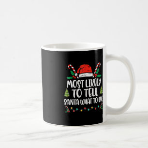 Mug Très Probable De Dire À Père Noël Que Faire Famill