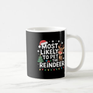 Mug Très Probable De Pet La Famille Reindeer Noël H