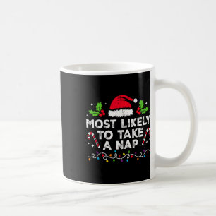 Mug Très Probable De Prendre Une Nap Famille De Noël M