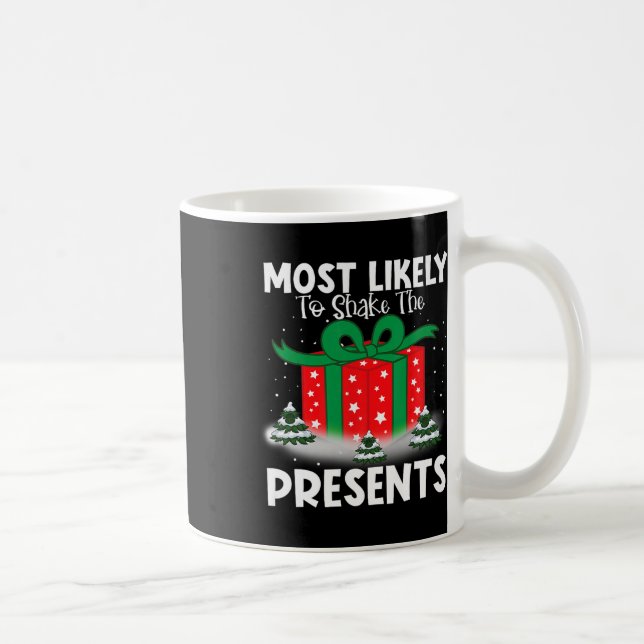 Mug Très Probable De Secouer La Famille De Noël Actuel (Droite)