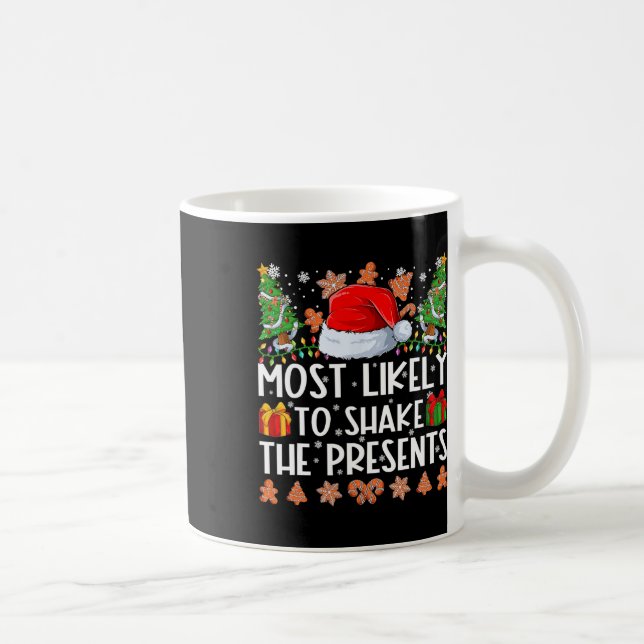 Mug Très Probable De Secouer Les Présents Noël De Fami (Droite)