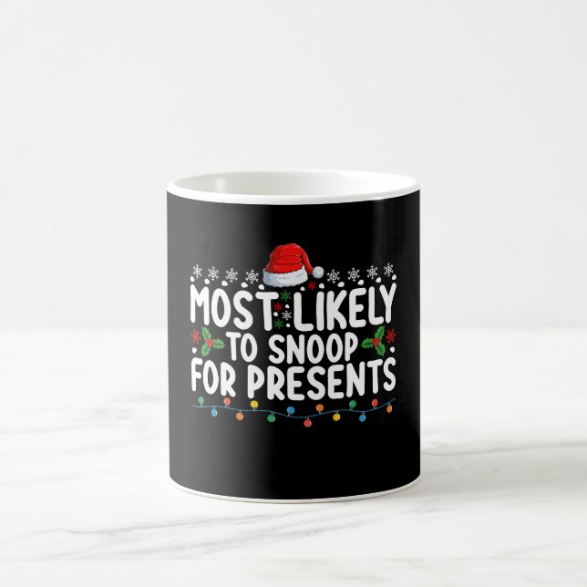 Mug Très Probable De Snoop Pour Les Présentations Noël (Centre)