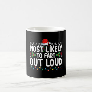 Mug Très Probable De Sortir De La Famille De Noël