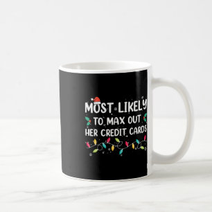 Mug Très Probable De Sortir Ses Cartes De Crédit Noël