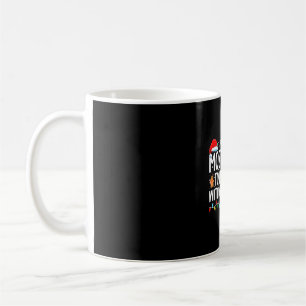 Mug Très Probable De Toucher Père Noël Avec Une Balle