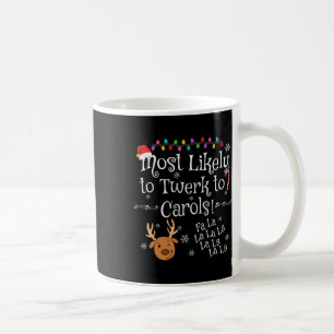Mug Très Probable De Tourner Vers Carols Fa La La Fun