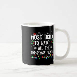 Mug Très Probable De Voir Tous Les Films De Noël Fami