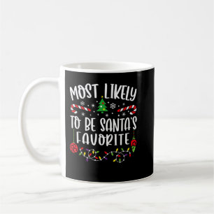 Mug Très Probable D'Être Père Noël Favorite Favorite F