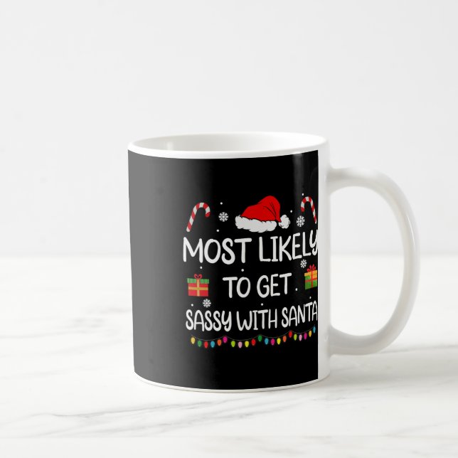 Mug Très Probable D'Obtenir Sy Avec Père Noël Fun Fami (Droite)