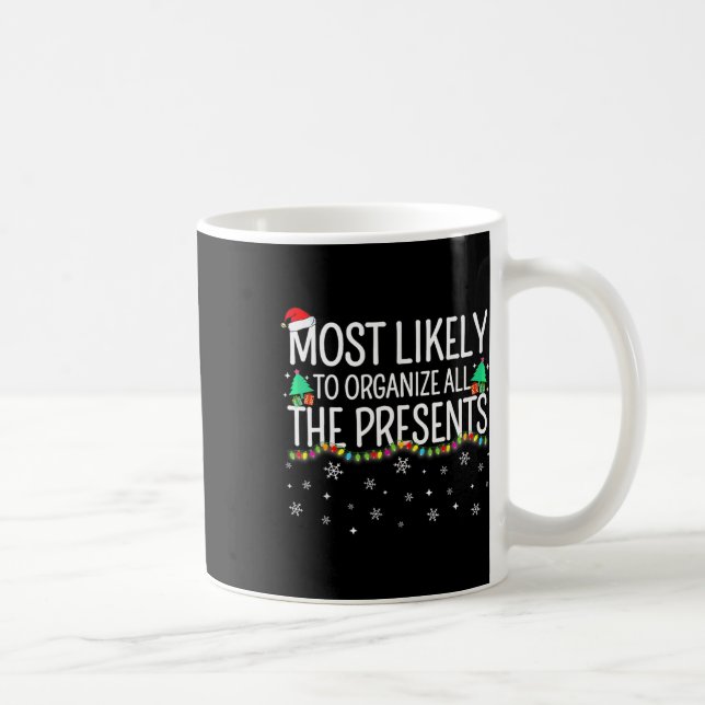 Mug Très Probable D'Organiser Tous Les Présents Famill (Droite)