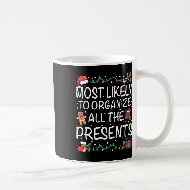 Mug Très Probable D'Organiser Tous Les Présents Famill (Droite)