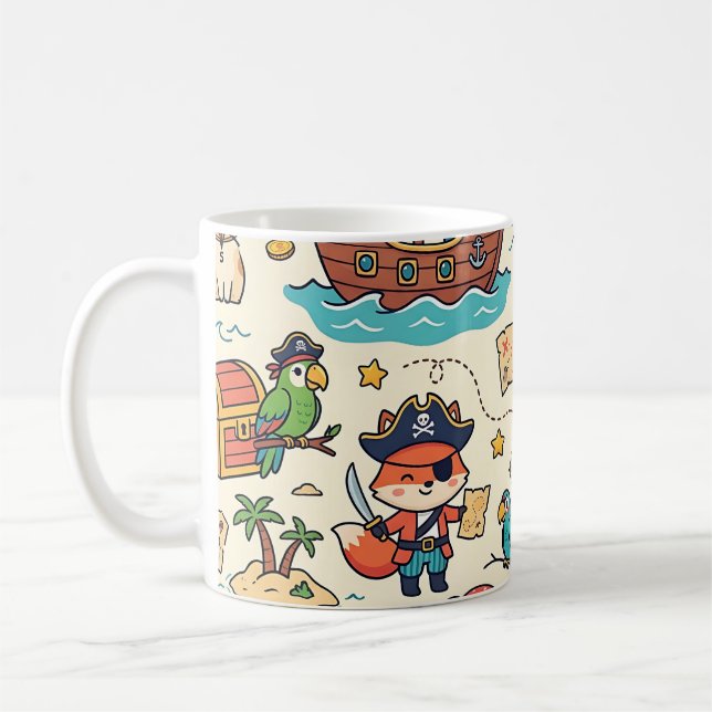 Mug Trésor de Navire Pirate (Gauche)