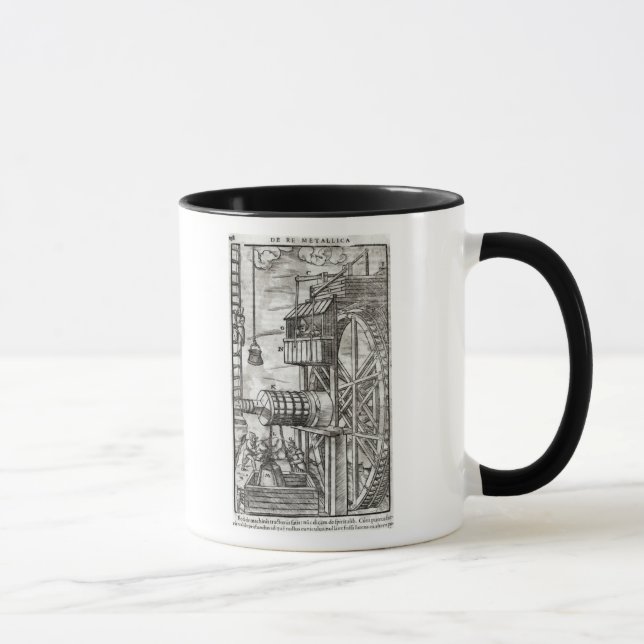 Mug Treuil pour obtenir l'eau d'une mine (Droite)