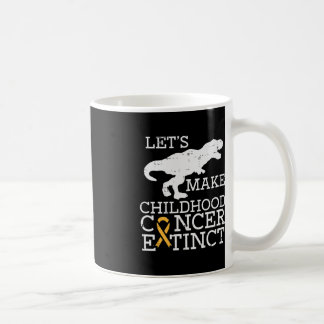 Mug Trex Cancer de l'enfant Dinosaure de sensibilisati
