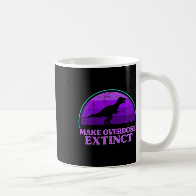 Mug Trex Dinosaure Purple Faire Overdose Extincte (Droite)