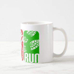 Mug TRI blocs de couleur de triathlon