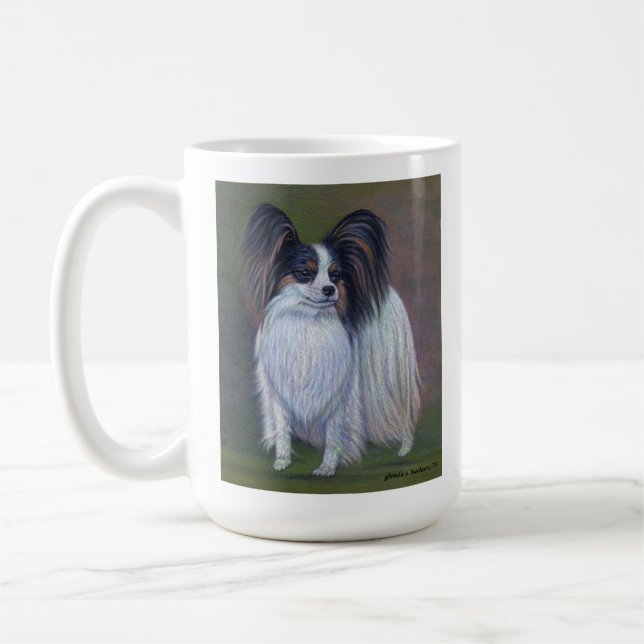 Mug Tri Papillon, Full Body Art par Glenda S. Harlan (Gauche)
