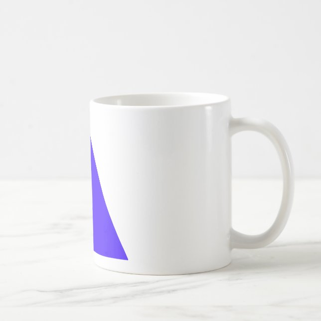 Mug Triangle Bleu Trans MUSÉE Zazzle Cadeaux (Droite)