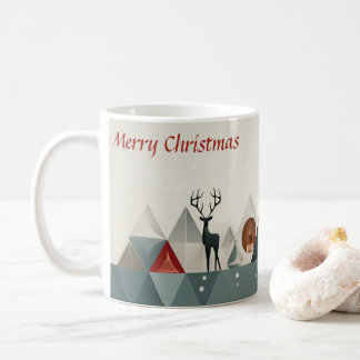Mug Triangle de Noël : Coupe de Noël minimale