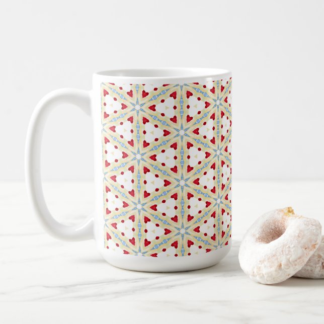 Mug Triangle love (Avec donut)