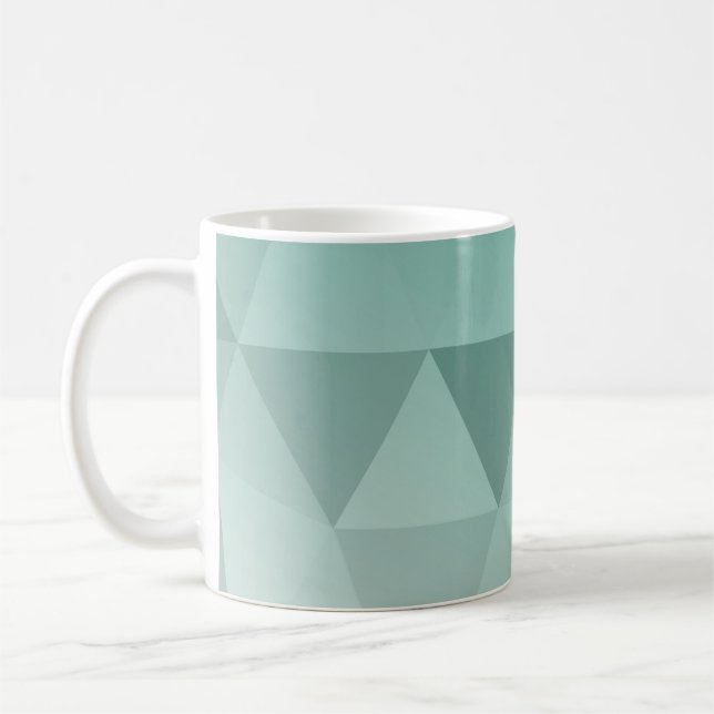 Mug Triangles Abstrait Motif sans couture - Versio ver (Gauche)
