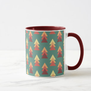 Mug Triangles de couleurs rétro