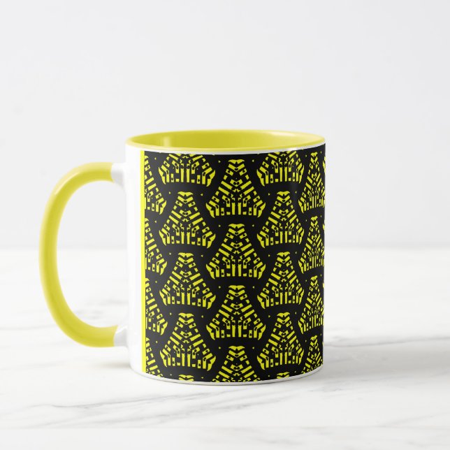 Mug Triangles Starship - Jaune (Gauche)