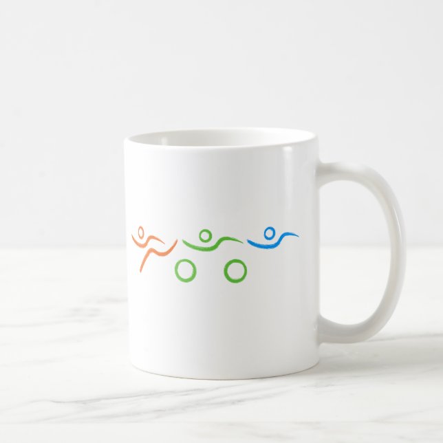 Mug Triathlon cool et design unique (Droite)